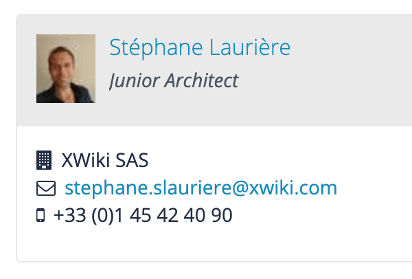 User-profile-XWiki